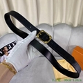 The Newest Louis Vuitton Belt Damier Azur Mini White/pink men and women belt