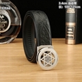 New Chrome Hearts men's belt fashion belt business casual smooth buckle belt