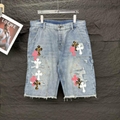 Wholesale newest  Chrome Hearts Jean Pants Printed denim shorts 