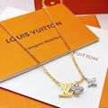 wholesale               Necklace Gold Letters Pendant Necklace Women Jewllery 18