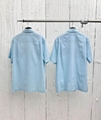 Wholesale               Summer Short Sleeve Button Up Shirt Printing Men Shirt 2