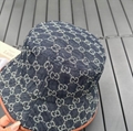 High Quality Gucci GG Bucket Hat Blue/Brown Printed Reversible Bucket Hat