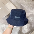 Wholesale Burberry Embroidery Bucket Hats Sun Visor Sports Cap men&women
