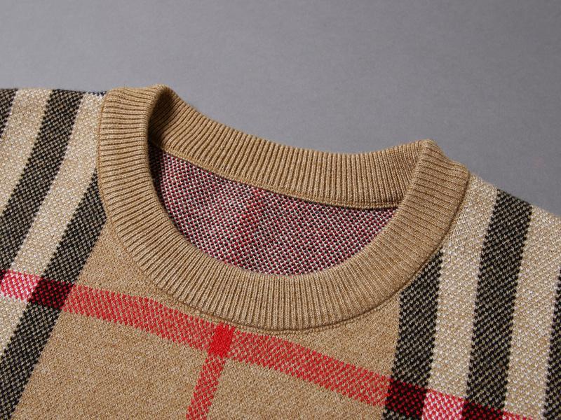 High quality          Cashmere Jacquard Sweater Soft Fawn men's wool Sweaters  13