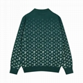 Wholesale newest Louis Vuitton Jacquared Wool sweater  Loose Pullover Knitted 