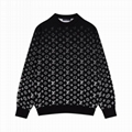 Wholesale newest Louis Vuitton Jacquared Wool sweater  Loose Pullover Knitted 