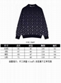 Wholesale newest Louis Vuitton Jacquared Wool sweater  Loose Pullover Knitted 