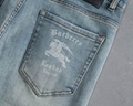 Wholesale newest  Burberry Jean Pants Long Loose Straight Denim Pant