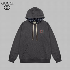 Top Quality       Cotton Hooded Sweatshirt with Print black Unisex Sweatshirt 