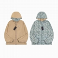 Wholesale newest Fendi FF monogram Windbreaker Jacket  Reversible Windbreaker 