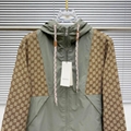 Wholesale Gucci Jacket Hooded jacket Men's Outdoor Zip Up Windproof Jacket