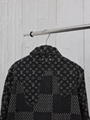                x Nigo Giant Damier Waves MNGM Denim Jacket Indigo fashion Coat 7