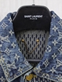                x Nigo Giant Damier Waves MNGM Denim Jacket Indigo fashion Coat 11