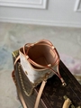Wholesale     ucket Bags Women's Simple Drawstring Pleated Shoulder Bag 15
