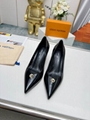  High quality Louis Vuitton pointed toe thin high heels Dress Shoes Women shoes
