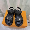 Hot sale Louis Vuitton woman Sandals Summer Lady Flat Woman Slippers