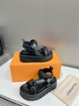 Hot sale Louis Vuitton woman Sandals Summer Lady Flat Woman Slippers