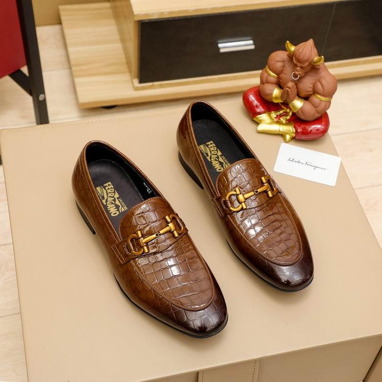 Wholesale        Men Office Dress Shoes Crocodile Oxfords Leather Shoes 12