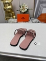 2024 New  Herme Women Flat Slippers Simple Women Casual Sandals  Summer Slippers