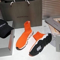 High quality  Balenciaga Speed Graffiti Trainers short boots Socks Shoes