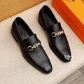  High quality Hermes Suit shoes men's leather shoes office business dress shoe 