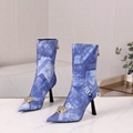 New Arrival Versace women boots High Quality Women Boots heel pointed toe boots 