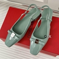 Top Quality Ferragamo woman Single shoes Women Flats Shoes work shoes