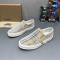 Top Quality Burberry Men casual shoes office boat shoes 