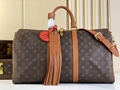 Wholesale newest Louis Vuitton Keepall Bandouliere Monogram Dust travelling bag