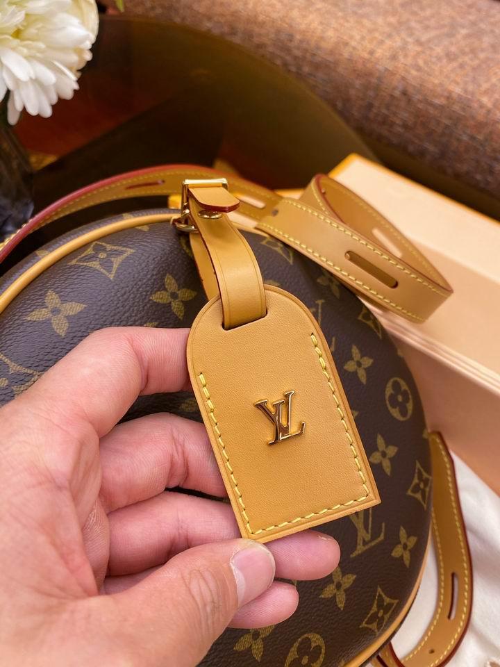 High quality               Mini Boite Chapeau Monogram Brown bag Crossbody Bag  9