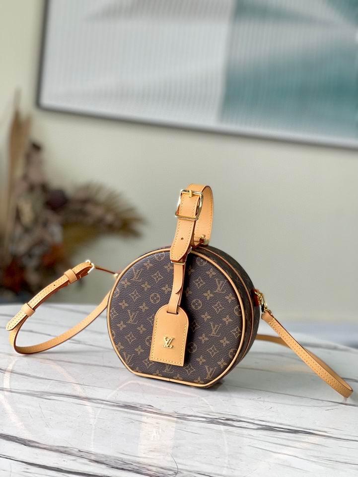 High quality               Mini Boite Chapeau Monogram Brown bag Crossbody Bag  2