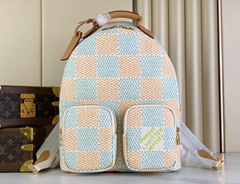 Top Quality               Multipocket Backpack Damier Heritage casual backpack
