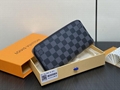 Hot sale               Zippy Wallet Monogram Brown Clutch Bag Purses wallet 2