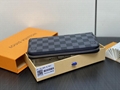 Hot sale Louis Vuitton Zippy Wallet Monogram Brown Clutch Bag Purses wallet