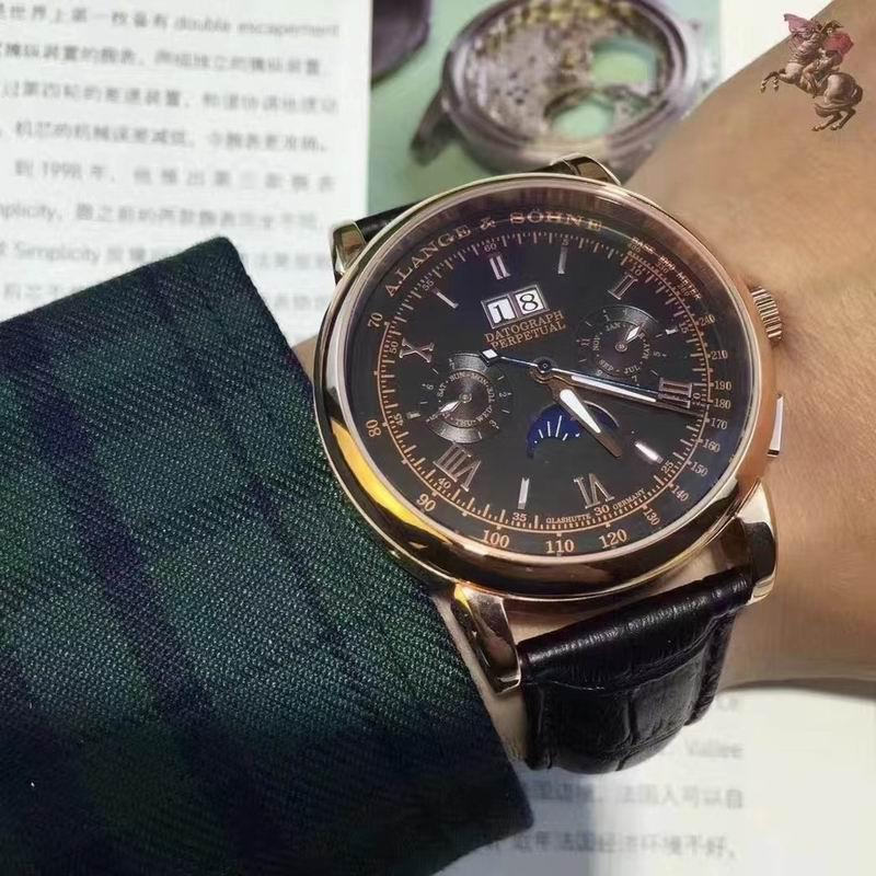 Top Quality Lange & Sohne Watch Arabic numerals dial watch Mechanical Watch  15