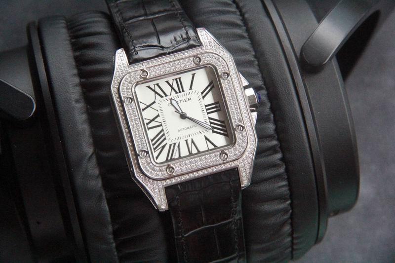 Hot Selling Cartier watch Couple Watches Leather Quartz Watches  5