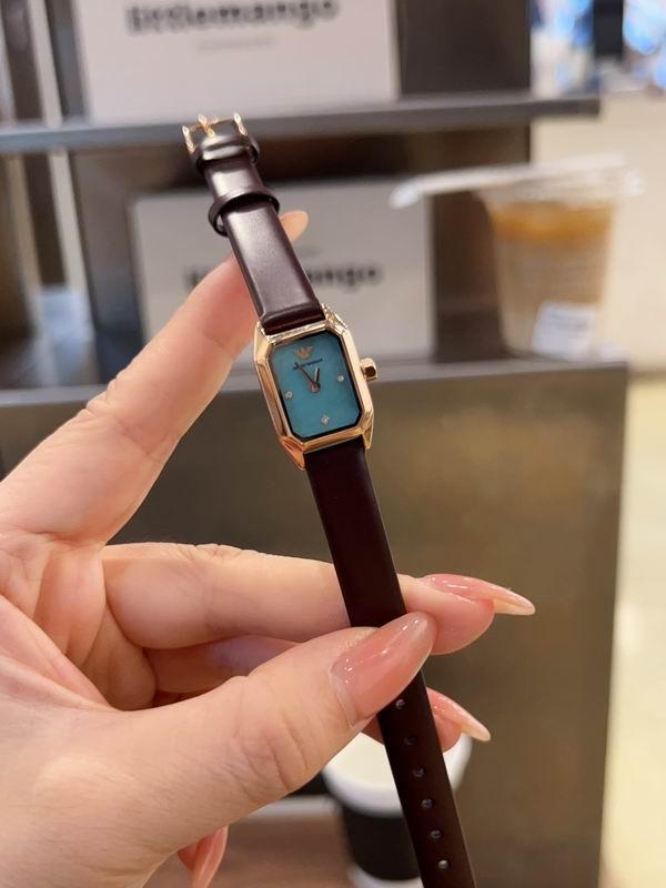 Popular fashion ladies quartz watch Armani women watch Waterproof watch  2