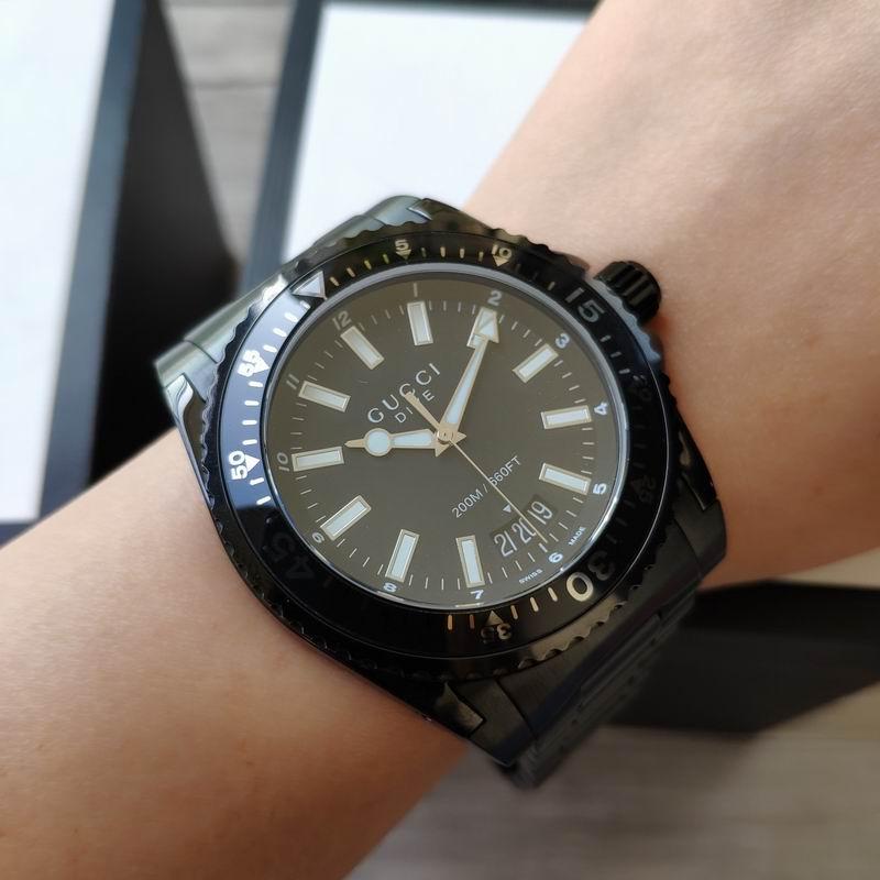 High quality       watch 45mm Stainless Watch Waterproof Men Quartz Watch 15