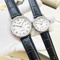 Wholesale Longines Couple Watch Classic Stainless Steel Romantic Quartz Watches 4