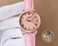New Longines woman Watch Ladies Fashion Diamond Leather Waterproof Watches  13