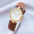 Top Quality Longines woman Watch Automatic Mechanical Watch Leather Waterproof 