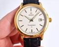 High quality Omega watch Mechanical Automatic Watches Business Leather watch