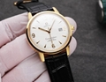 High quality Omega watch Mechanical Automatic Watches Business Leather watch 9