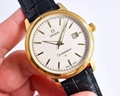High quality Omega watch Mechanical Automatic Watches Business Leather watch 6