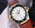 Omega Mens Mechanical Watches Automatic watch Stainless Steel Waterproof Watch 12