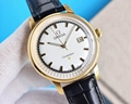 Hot sale Omega watch Automatic Mechanical Watch Waterproof Fashion Leather Watch