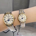 Top Quality Tissot Couple Watch Quartz WristWatches Calendar Wristwatch