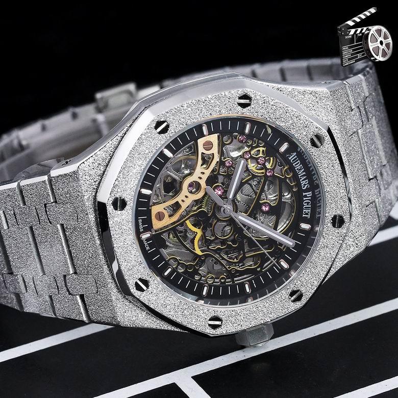 Wholesale Audemars Piguet Stainless Steel Case Luminous Waterproof Wristwatch   4