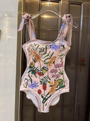 Top Quality       Bikini Summer Beach Bikini One Piece Print Swimwear