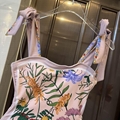 Top Quality Gucci Bikini Summer Beach Bikini One Piece Print Swimwear